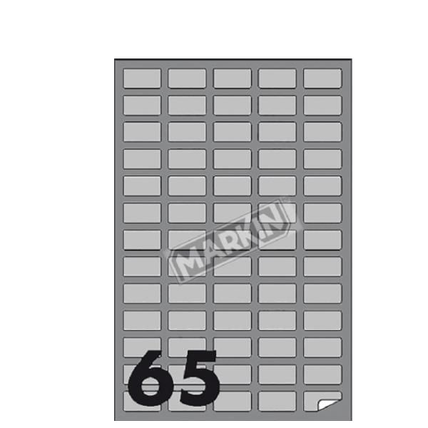 Etichette adesive A/400 - in carta - permanenti - 38,1 x 21,2 mm - 65 et/fg - 1…