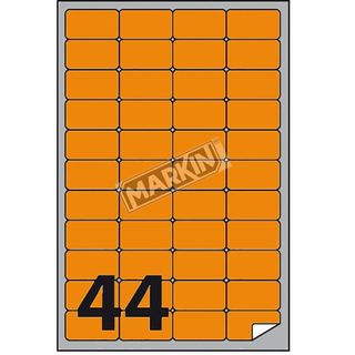 Etichette adesive A/406 - in carta - permanenti - 47,5 x 25,5 mm - 44 et/fg - 1…