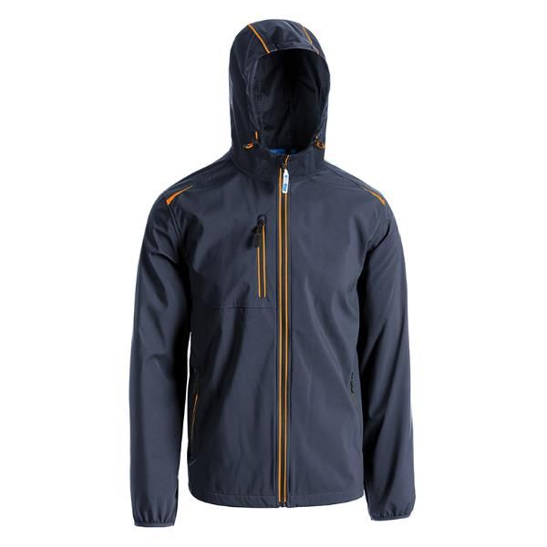 SOTTOZERO GIUBBINO WINDY BLU NAVY/ARANCIO-XXL