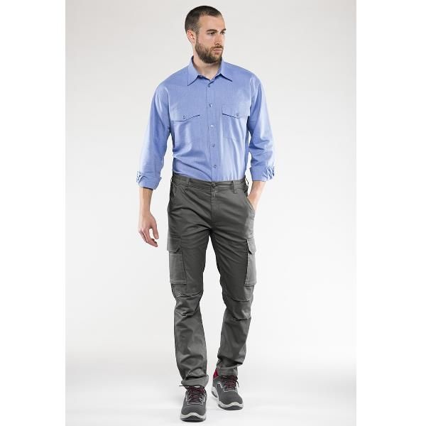SOTTOZERO PANTALONE VENTURA GRIGIO SMOKE-XS