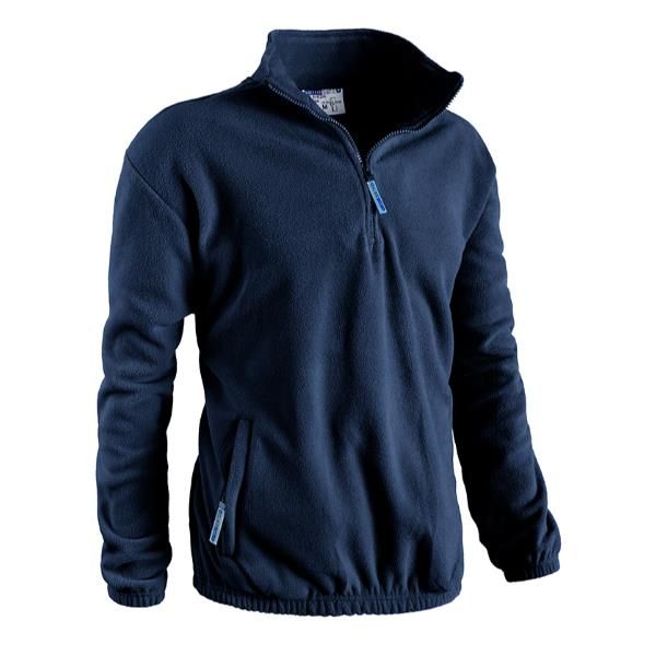 SOTTOZERO PILE SVEZIA MEZZA ZIP BLU NAVY-XL
