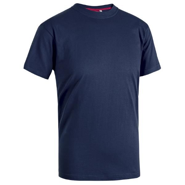 SOTTOZERO T-SHIRT GIROCOLLO SKY BLU SCURO-XS