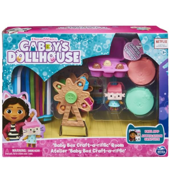 SPIN MASTER GABBY'S DOLLHOUSE LE STANZE DELLA CASA MODELLO CASUALE