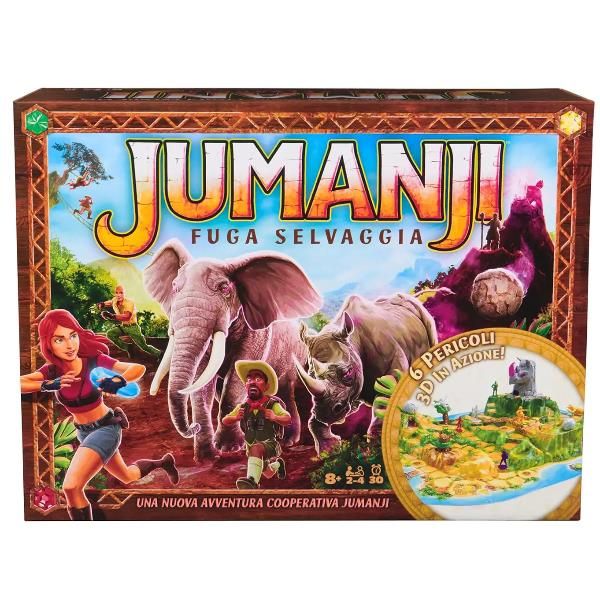 SPIN MASTER JUMANJI FUGA SELVAGGIA