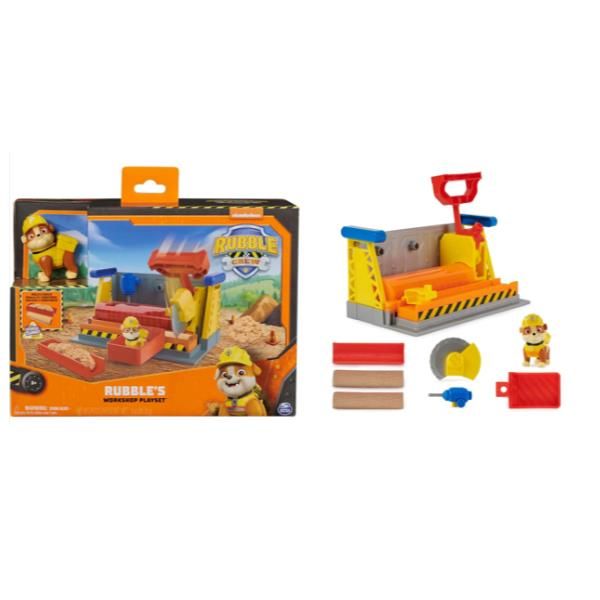 SPIN MASTER RUBBLE & CREW SET OFFICINA RUBBLE CON ACCESSORI