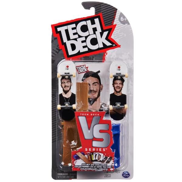 SPIN MASTER TECH DECK PLAN B SKATEBOADS SERIE VERSUS CON 2 FINGERBOARD 1 OSTACO…