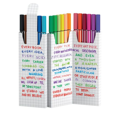 STABILO AST18 PEN68 ZIG ZAG IN CARTONE