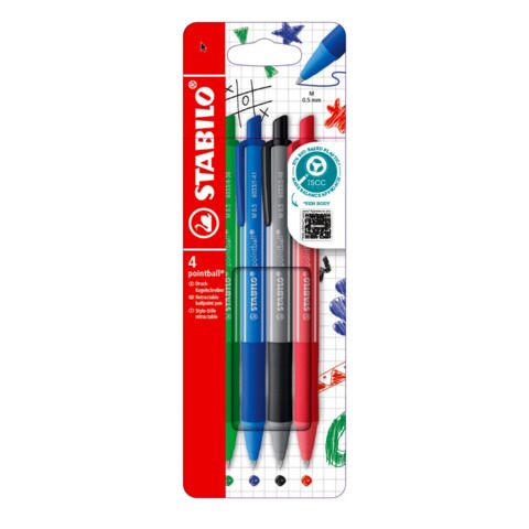 STABILO AST4 POINTBALL COLORFUL