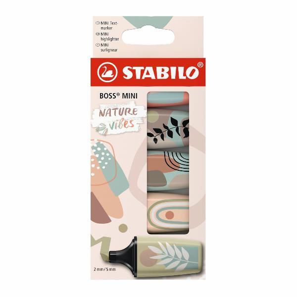 STABILO AST5 BOSS MINI NATUREVIBES