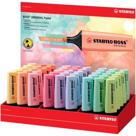 STABILO BOSS ORIGINAL - Evidenziatore - colori assortiti - inchiostro base acqu…