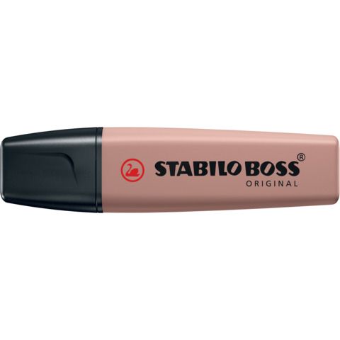 STABILO BOSS ORIGINAL NATURE COLORS EVIDENZIATORE PUNTA A SCALPELLO 2/5 mm CACA…