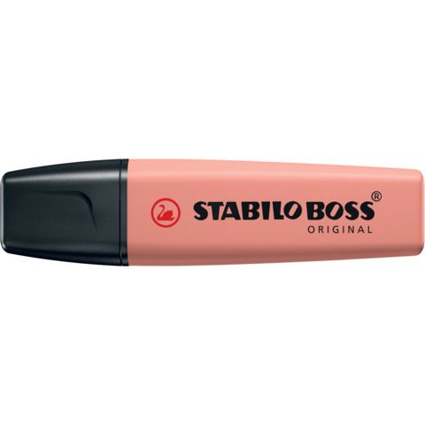 STABILO BOSS ORIGINAL NATURE COLORS EVIDENZIATORE PUNTA A SCALPELLO 2/5 mm TERR…