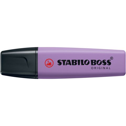 STABILO BOSS WILDFLOWER EVIDENZIATORE PUNTA A SCALPELLO 2/5 mm VIOLA CONF 10 Pz.
