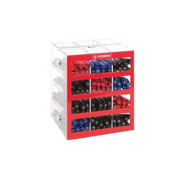 STABILO CUBO OHPEN ESPOSITORE MARCATORE PERMANENTE PUNTA AD AGO TRATTO 0.4/1 mm…