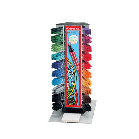 STABILO Pen 68 - Penna punta in fibra - colori assortiti - inchiostro base acqu…