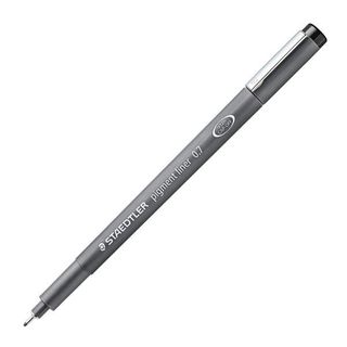 STAEDTLER CF10PIGMENT LINER0 0 7MM NERO