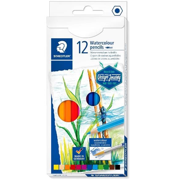 STAEDTLER CF12 MATITE ACQUAREL. AST. COL ASS