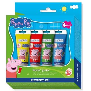 STAEDTLER CF4 TUBETTI COLORI A DITA PEPPA PIG
