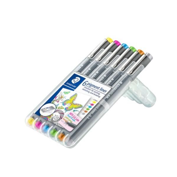 STAEDTLER CF6 FINELINER COL ASSORTITI