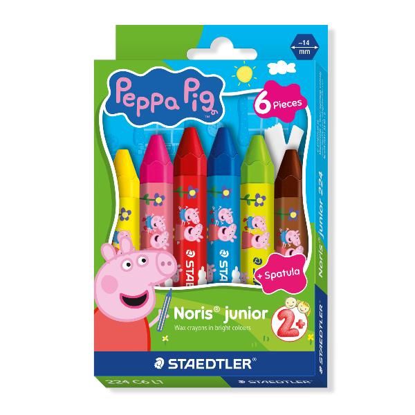 STAEDTLER CF6 PASTELLI A CERA PEPPA PIG