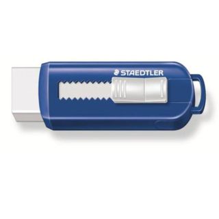 STAEDTLER GOMMA CON INVOLUCRO IN PLASTICA COLORI ASSORTITI CONF 12 PZ.