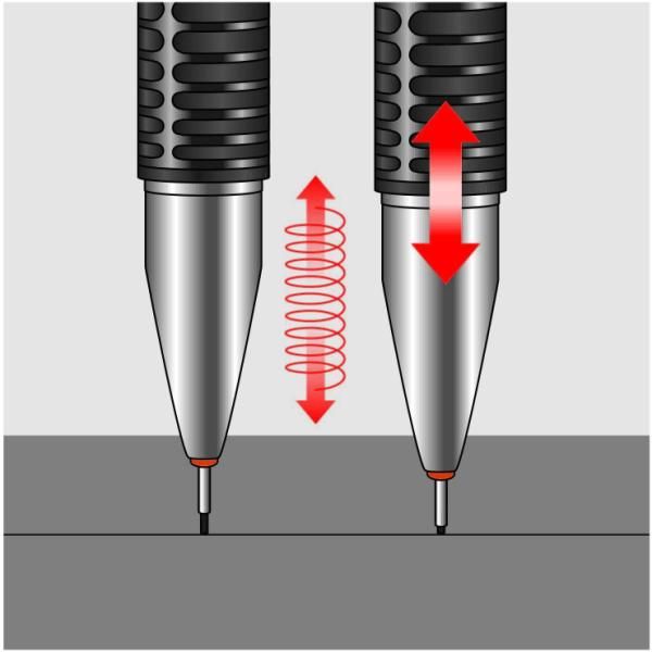 STAEDTLER triplus micro - Portamina - B - 0.7 mm - retrattile - con gomma