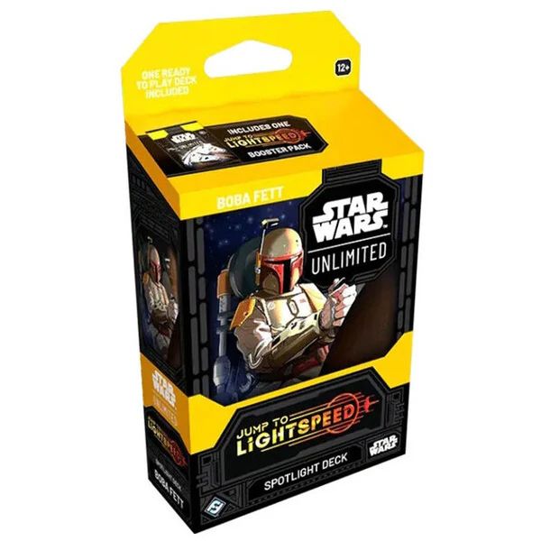 STAR WARS UNLIMITED - JUMP TO LIGHTSPEED(BOBA FEET) - SPOTLIGHT DECK ENG