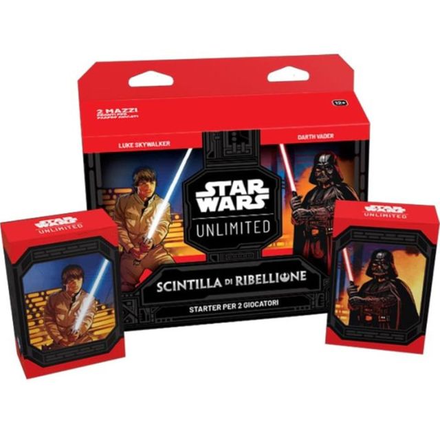 STAR WARS UNLIMITED - SCINTILLA DI RIBELLIONE - STARTER DECK 08/03/24