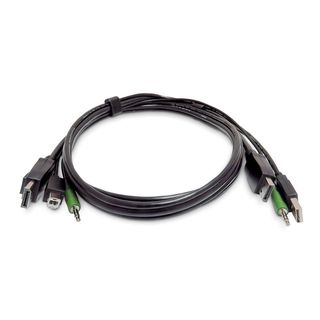 STARTECH CAVO KVM CON 2X DISPLAYPORT