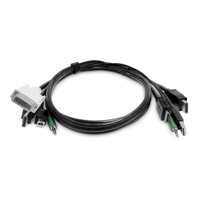 STARTECH CAVO KVM DA HDMI/DP A DVI/DP