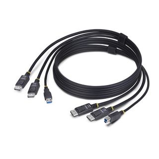 STARTECH CAVO KVM DOPPIO DP/USB