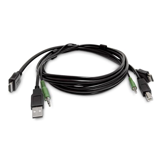 STARTECH CAVO KVM HDMI DA 1,8 M, USB2.0