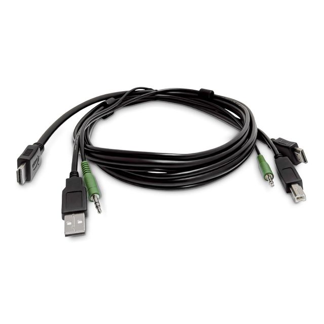 STARTECH CAVO KVM HDMI, USB 2.0, TAA