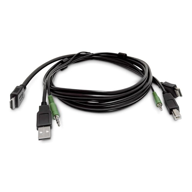 STARTECH CAVO KVM HDMI, USB 2.0, TAA