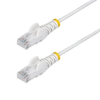 STARTECH CAVO SLIM CAT6 BIANCO DA 15M