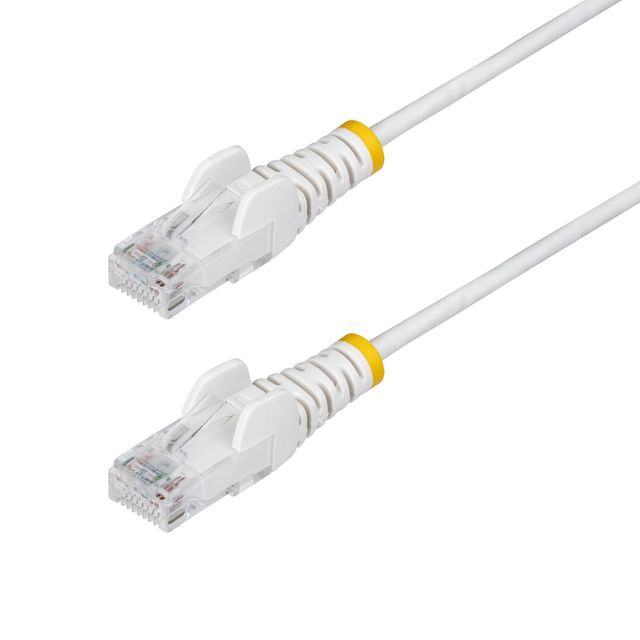 STARTECH CAVO SLIM CAT6 BIANCO DA 15M