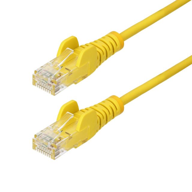 STARTECH CAVO SLIM CAT6 GIALLO DA 1M