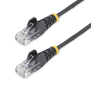 STARTECH CAVO SLIM CAT6 NERO DA 15M