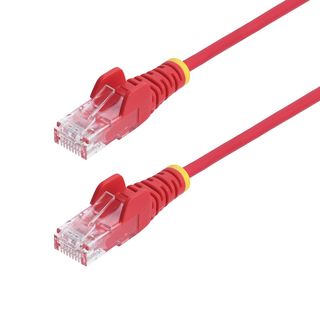 STARTECH CAVO SLIM CAT6 ROSSO DA 1.5M