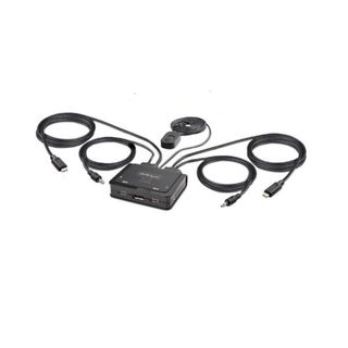 STARTECH KVM SWITCH USB-C A 2 PORTE, 4K