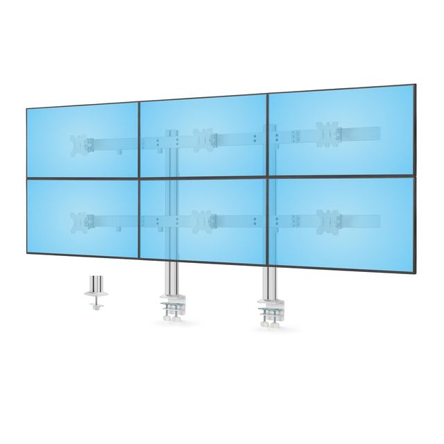 STARTECH SUPPORTO DA TAVOLO, 6 MONITOR