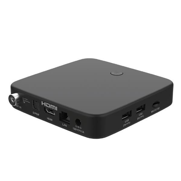 STRONG SRT420 4K UHD 2 IN 1 SMART TV BOX ANDROID E DECODER DVB-T2 HEVC265 PER V…