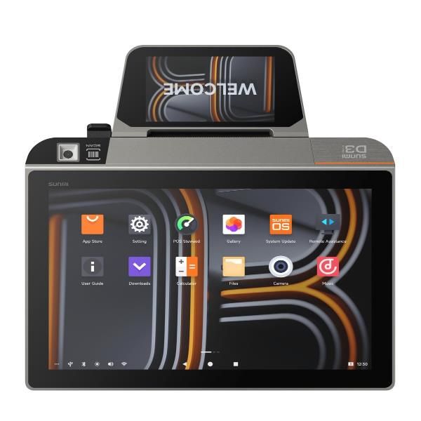 SUNMI D3 MINI 80MM PRINTER LTE GMS EULA