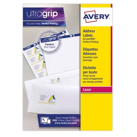 Etichette adesive L7651 - in carta - angoli arrotondati - laser - permanenti - …