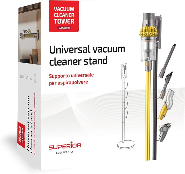 SUPERIOR SUPPORTO A TORRE UNIVERSALE PER ASPIRAPOLVERE SUPSVB001