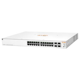 SWITCH 24P GIGABIT POE 4SFP+ 370W ARUBA HPE