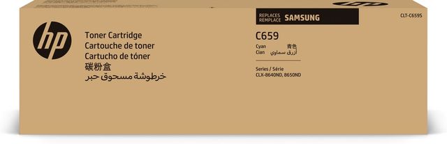 Samsung CLT-C659S Cyan Original Toner Cartridge cartuccia toner 1 pz