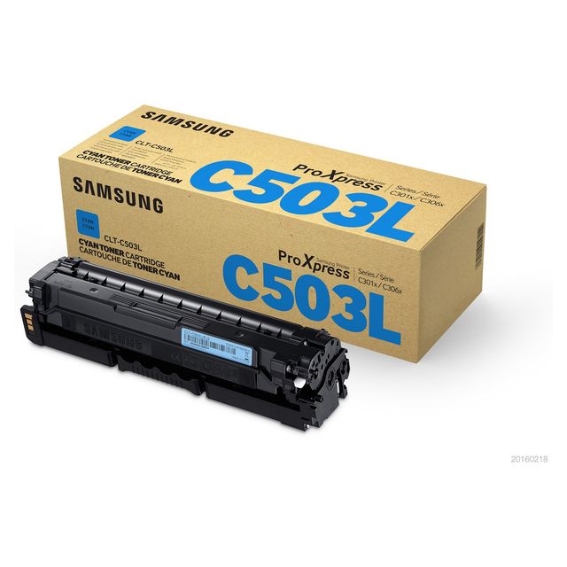 Samsung Cartuccia toner ciano a resa elevata CLT-C503L