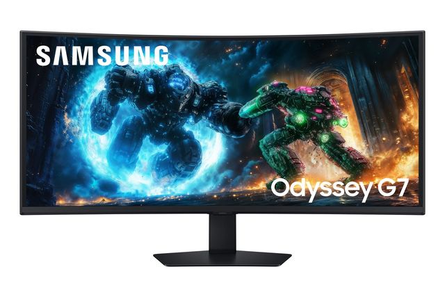 Samsung G75F Monitor PC 101,6 cm (40") 5120 x 2160 Pixel WUHD LCD Nero