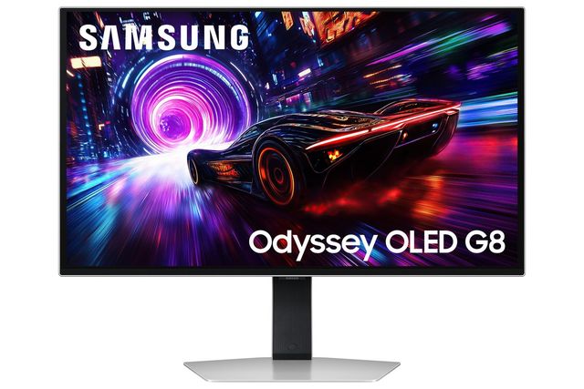 Samsung G81SF Monitor PC 68,6 cm (27") 3840 x 2160 Pixel 4K Ultra HD OLED Argen…